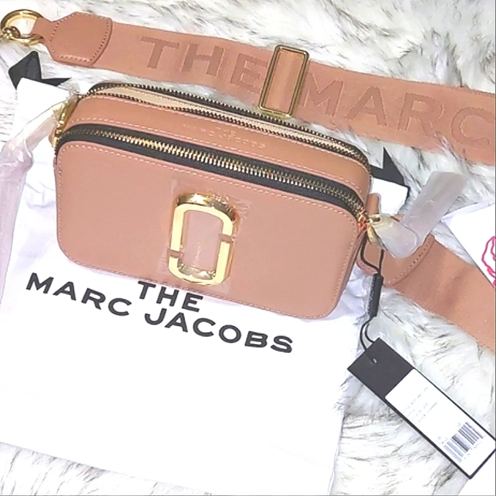 New🍑Marc Jacobs The Snapshot crossbody bag camera bag travel bag - Picture 16 of 16